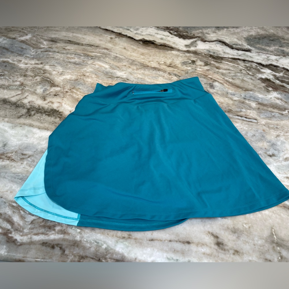 Vibrant Blue A-Line Mini Skort for Active Wear - Picture 5 of 6